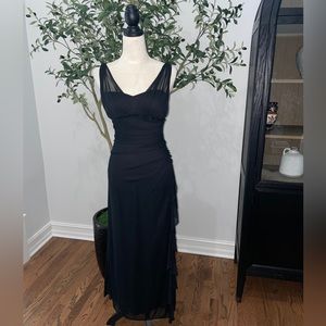 Beautiful David’s Bridal Black Dress Size 4